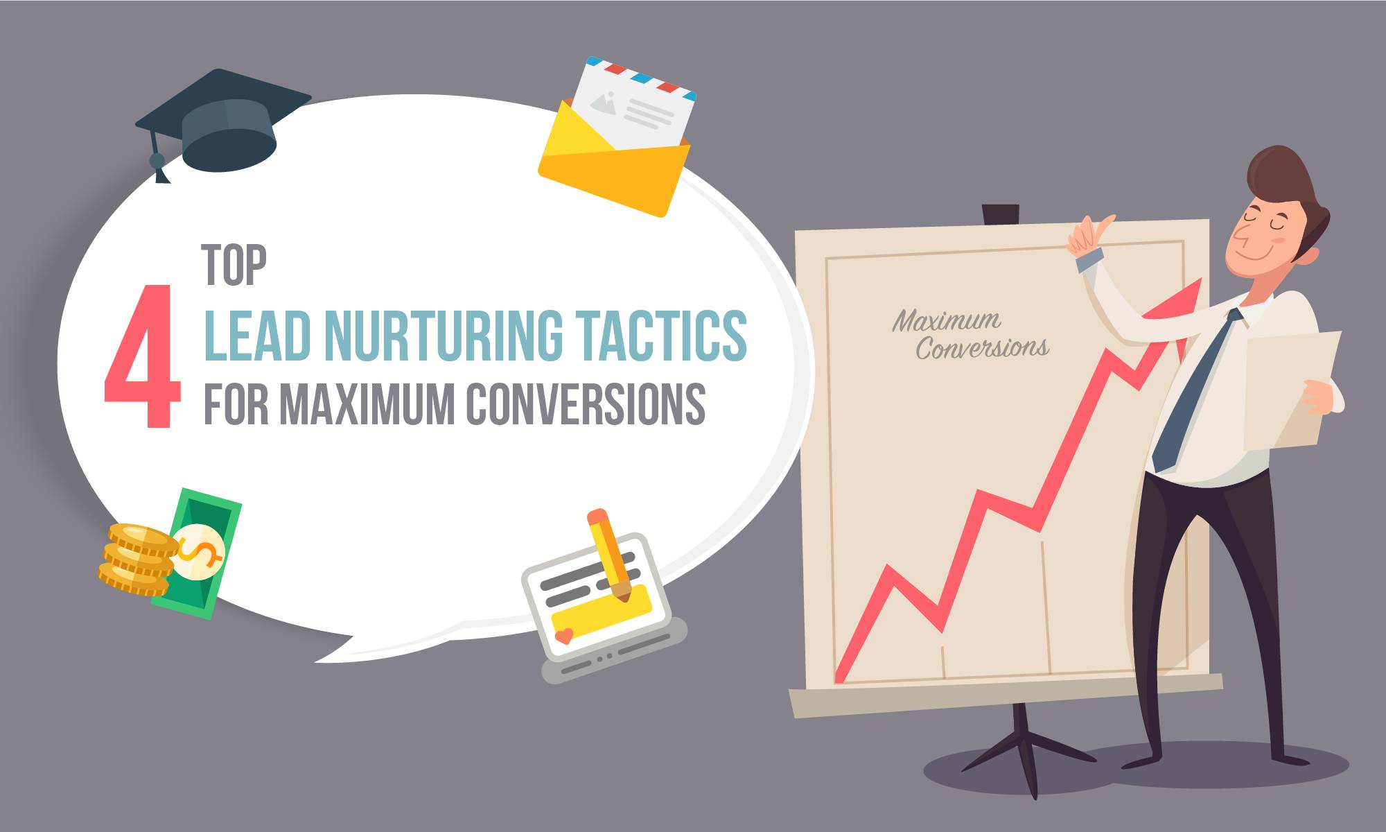 top 4 lead nurturing tactics for maximum conversions the smarketers lead nurturing